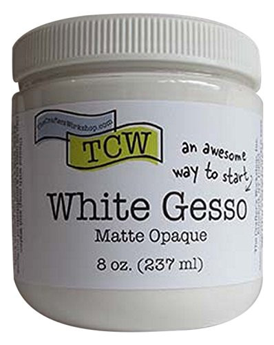 Crafters Workshop TCW9001 Gesso 8oz-White