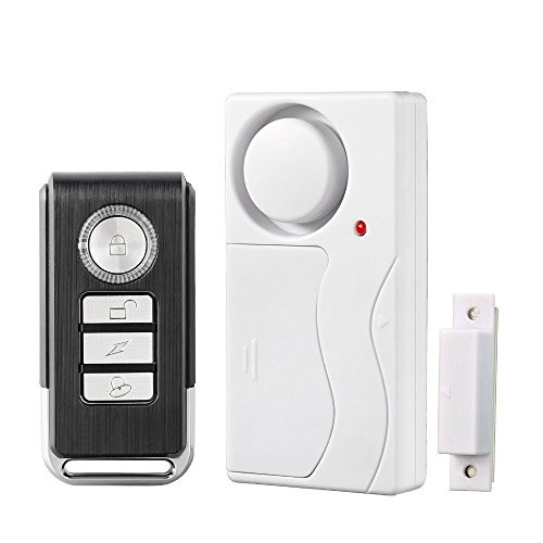 Home Security Door Window Siren Magnetic Sensor Alarm Warning System Wireless Remote Control Door Detector Burglar Alarm With Battery