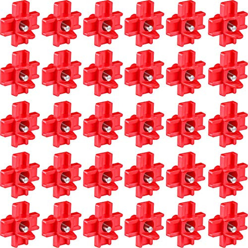 30 Pieces Horizontal Chicken Nipples Waterer Automatic Poultry Nipples Horizontal Side Mount Chicken Drinkers for Chicken Ducks Quail and Other Poultry