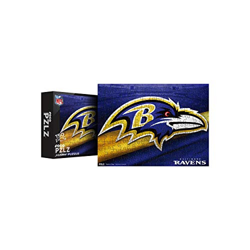 FOCO Baltimore Ravens NFL Team Logo 150 Piece Jigsaw PZLZ FOCO Baltimore Ravens NFL Team Logo 150 Piece Jigsaw PZLZ