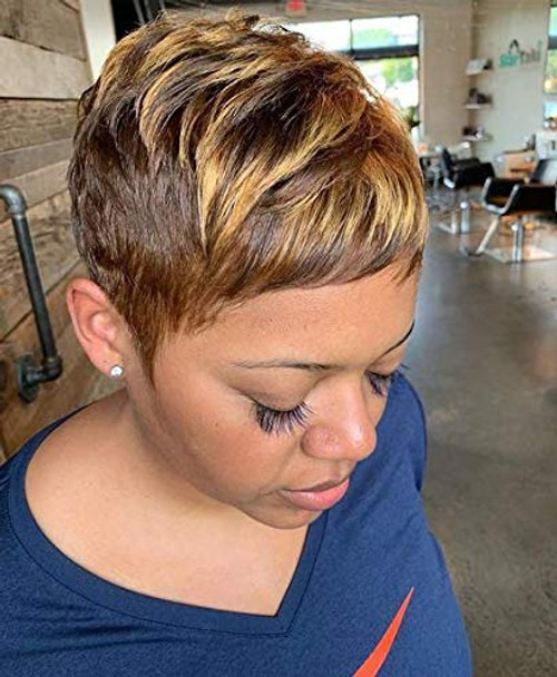 Nicelatus Short Hairstyles for Women Natural Synthetic Wigs for Black Women Short Pixie Cut Hair Wigs 10 Styles Available  nicelatus-9622