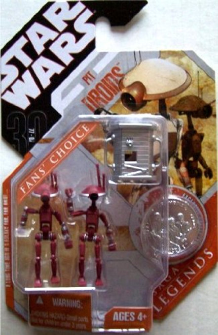 Hasbro Star Wars 30th Anniv. Saga Legends Red "Pit Droids"