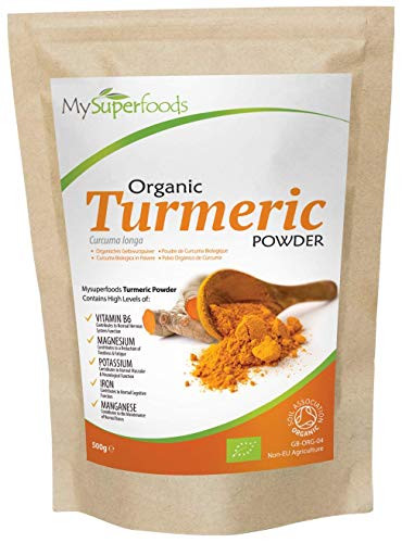 Organic Turmeric Powder  1lb  Every Batch Lab Tested for Purity by MySuperfoods