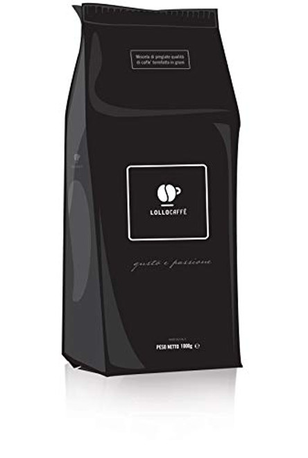 Lollo Caffe Gourmet Espresso - Whole Bean Espresso, 2.2-Pound Bag (Nero)