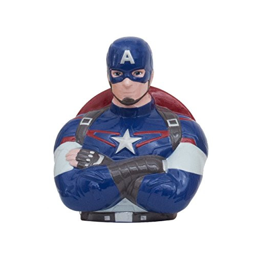 Marvel "Captain America" Ceramic Coin Bank