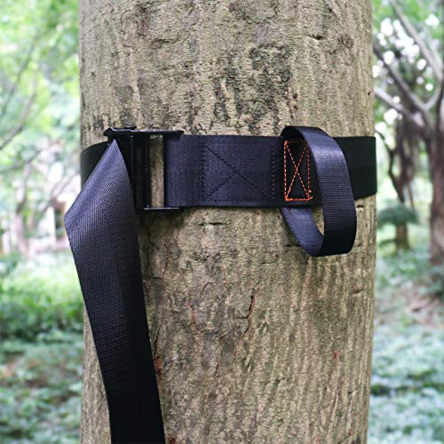 Boaton Fall Protection Tree Strap Quick and Quiet Set Up to Tree Stand Safety Harness Tree Stand Accessories