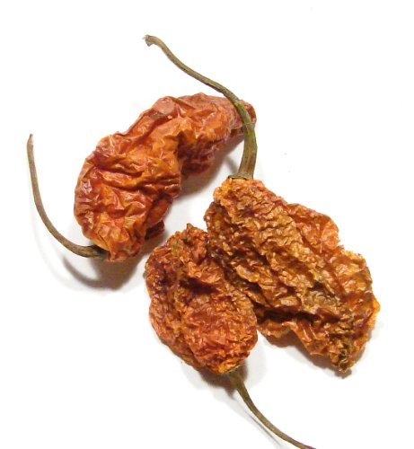 Ghost Chile  Bhut Jolokia  Whole-1000000 Units Scoville-4oz Heat Sealed Pouch-4oz