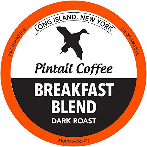 Pintail Coffee - 24 Count Breakfast Blend Dark Roast K Cup Coffee Single Serve Coffee Pods Compatible With Keurig K-Cup Brewers