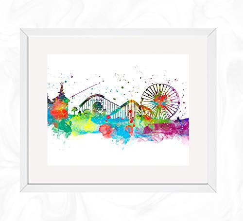 Disneyland California Prints Amusement Park Watercolor Nursery Wall Poster Holiday Gift Kids and Children Artworks Digital Illustration Art Disneyland California Prints Amusement Park Watercolor Nursery Wall Poster Holiday Gift Kids and Children Artworks Digital Illustration Art