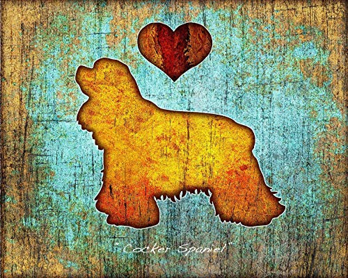 Cocker Spaniel Dog Breed Art Print by Dan Morris