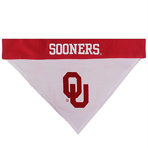 Oklahoma Sooners Pet Reversible Bandana - S M