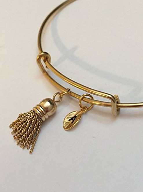Short tassel bangle short tassel charm bracelet expandable bangle charm bangle personalized bracelet initial bracelet monogram Short tassel bangle short tassel charm bracelet expandable bangle charm bangle personalized bracelet initial bracelet monogram