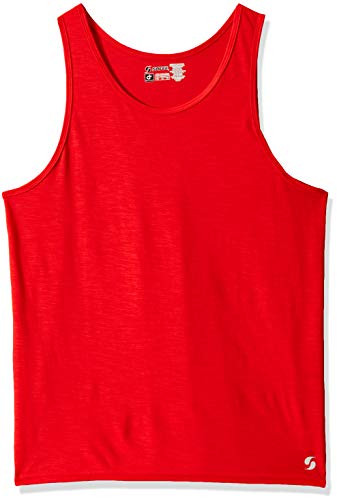 Soffe Mens Dri Release Tank Red X-Large