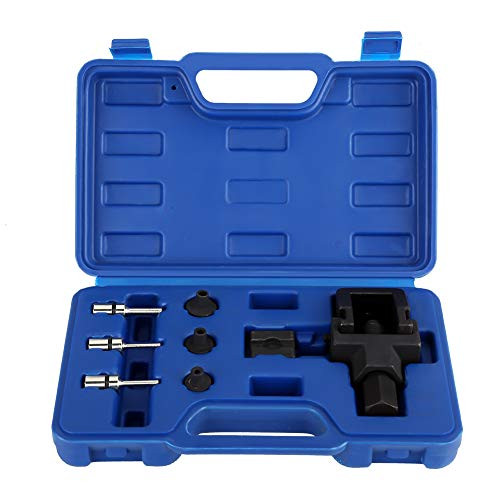 Greensen Chain Separator Riveting Tool for Motorcycle Chains Universal Bike Motorcycle Chain Breaker Chain Cutter Rivet Repair Set Chain Splitter Breaker with Riveting Tool Set