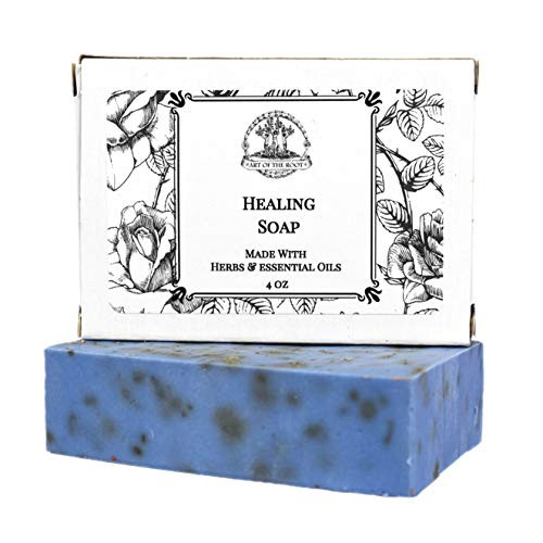 Healing Herbal Shea Soap Bar for Grief Sorrow and Emotional Turmoil Hoodoo Wiccan Pagan Voodoo Healing Herbal Shea Soap Bar for Grief Sorrow and Emotional Turmoil Hoodoo Wiccan Pagan Voodoo