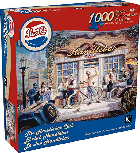 1000 Piece Pepsi COLA The Handlebar Club by Michael Young Jigsaw Puzzle  27X20