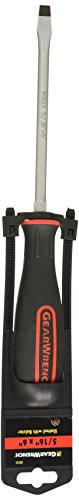 GEARWRENCH Slotted Dual Material Screwdriver 5 16 inch x 6 inch - 80023