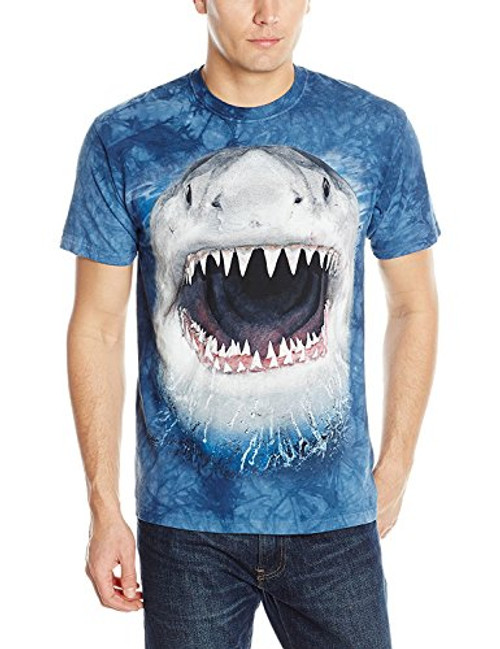 The Mountain Mens Wicked Nasty Shark Blue Small The Mountain Mens Wicked Nasty Shark Blue Small
