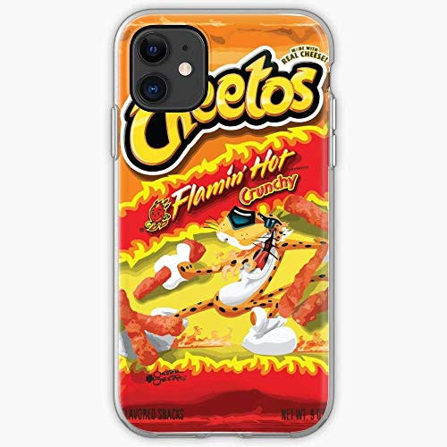 Compatible with iPhone 6 6s 7 Plus 8 Plus X XS XR 11 Pro Max SE 12 Pro Max Case Case Hot Cheetos Pure Clear Phone Cases Fall Protection Cover