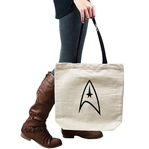Star Trek Inspired Federation Symbol Tote Handbag Shoulder Bag Purse