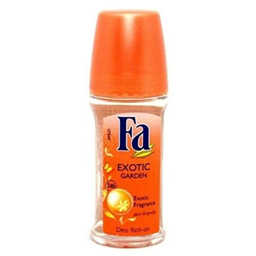 Fa Deodorant Roll-on  EXOTIC GARDEN  50 ml Glass Bottle