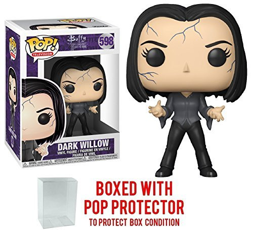 Funko Pop! TV: Buffy the Vampire Slayer 25th Anniversary - Dark Willow Vinyl Figure (Bundled with Pop BOX PROTECTOR CASE)