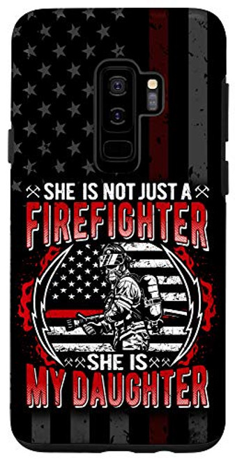 Galaxy S9plus  My Daughter Is Firefighter Thin Red Line Proud Fire Mom Dad Case