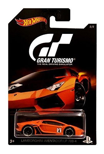 Hot Wheels 2016 Gran Turismo Lamborghini Aventador LP 700-4 8/8, Orange
