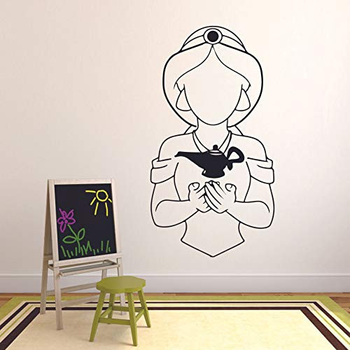 Princess Jasmine Walt Disney Princess Aladdin Wall Sticker Vinyl Wall Art Decal for Girls Boys Baby Kid Bedroom Nursery Daycare Kindergarten Home Decor Stickers Wall Vinyl Decoration Size  10x6 inch Princess Jasmine Walt Disney Princess Aladdin Wall Sticker Vinyl Wall Art Decal for Girls Boys Baby Kid Bedroom Nursery Daycare Kindergarten Home Decor Stickers Wall Vinyl Decoration Size  10x6 inch