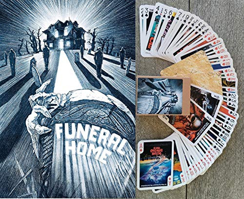 FlonzGift Zombies Playing Cards Poker Deck 54 Cards All Different Vintage Trash Horror Thriller Movie Posters FlonzGift Zombies Playing Cards Poker Deck 54 Cards All Different Vintage Trash Horror Thriller Movie Posters