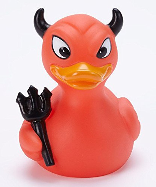 CelebriDucks Devil Duck RUBBER DUCK Bath Toy CelebriDucks Devil Duck RUBBER DUCK Bath Toy