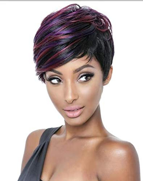 Short Pixie Cut Hair Short Black Hairstyles Synthetic Wigs For Women Heat Resistant Hairpieces Womens Fashion Wigs Mix Color Wig Dark Root Red Wine Wig short Straight Wig Cap Short Pixie Cut Hair Short Black Hairstyles Synthetic Wigs For Women Heat Resistant Hairpieces Womens Fashion Wigs Mix Color Wig Dark Root Red Wine Wig short Straight Wig Cap