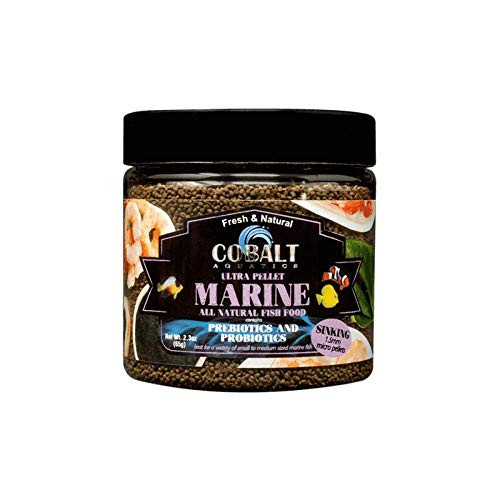 Cobalt Aquatics Ultra Marine Micro Pellets Sinking 1.5mm 2.3 oz.