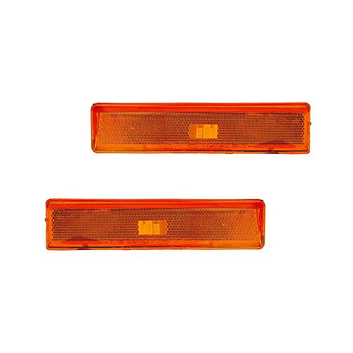 Rareelectrical NEW SIDE MARKER LIGHT PAIR COMPATIBLE WITH FORD F-350 1980-1986 E0TZ-15A201-A FO2551106 FO2550108 E0TZ 15A201 B E0TZ-15A201-B E0TZ15A201B