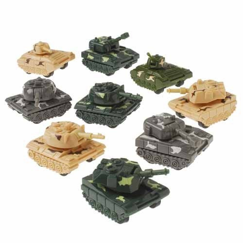Kid Fun Pull Back Tanks (1 Dozen) -Bulk (1)