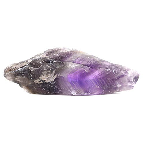 Raw Purple Amethyst Crystal Natural Points 1lb in Gift Pouch Perfect for Jewerly Making Necklace Wire Wrapping Pendants and Crystal Grids