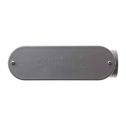 Cantex 5133668 Non-Metallic Rigid PVC Type-LB Conduit Access Body Fitting 2-Inch