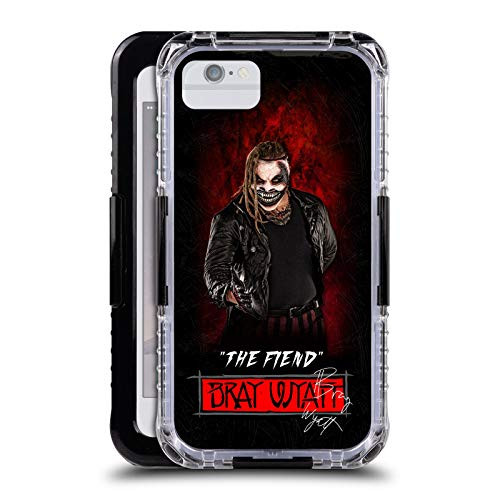 Head Case Designs Officially Licensed WWE The Fiend Bray Wyatt Black Water Resistant Case Compatible with Apple iPhone 6   iPhone 6s