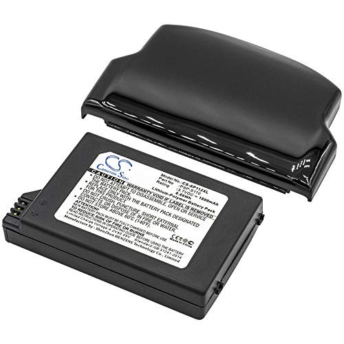 High Capacity 1800mAh Li-Polymer Replacement Battery for Sony Lite PSP 2th PSP-2000 fits Sony PSP-S110