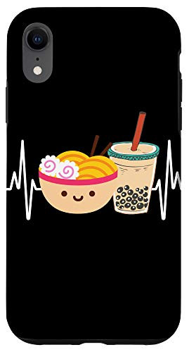 iPhone XR Kawaii Boba Bubble Tea Ramen Case