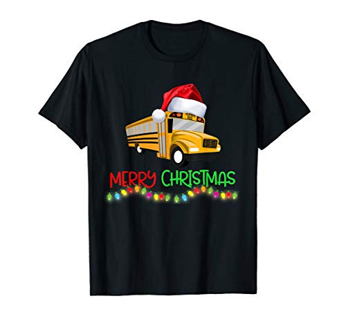 School Bus Driver Christmas Shirt   Gift Favourite Driver