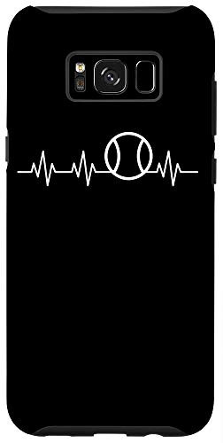 Galaxy S8plus  Tennis Ball Heartbeat Lifeline Heart Funny Tennis Gift Case