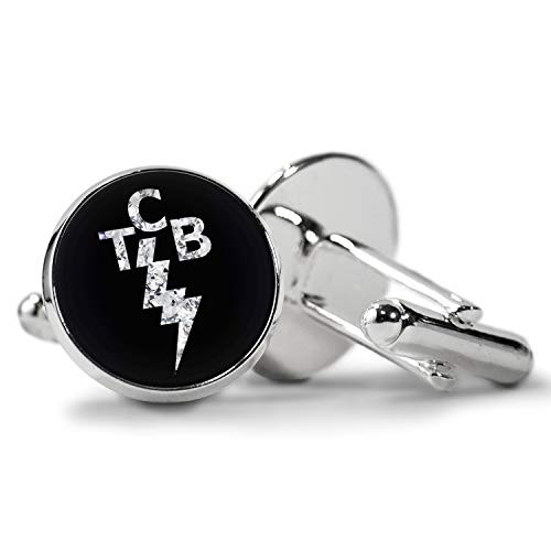 TCB Elvis Taking Care of Business Cufflink Set TCB Elvis Taking Care of Business Cufflink Set