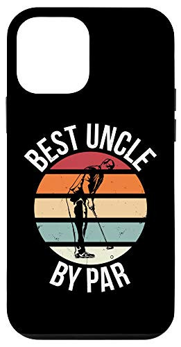 iPhone 12 mini Funny Golf Best Uncle By Par Golfing Dad Hole in One Driver Case
