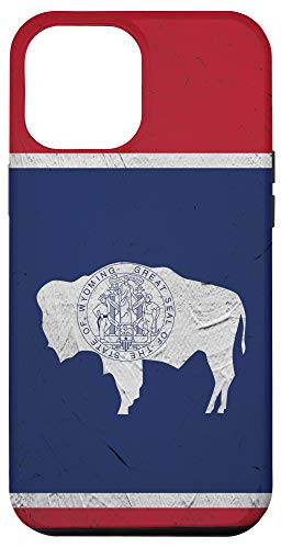 iPhone 12 Pro Max Wyoming Flag WY Wall Case