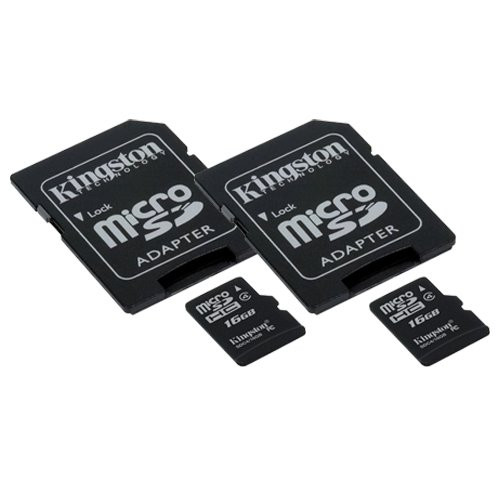 Samsung SCH-U360 Gusto Cell Phone Memory Card 2 x 16GB microSDHC Memory Card with SD Adapter  2 Pack