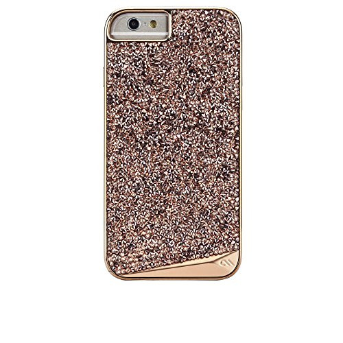 Case-Mate iPhone 6 Case - BRILLIANCE - 800plus  Genuine Crystals - Apple iPhone 6   iPhone 6s - Rose Gold
