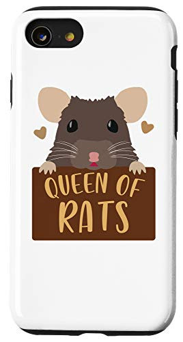 iPhone SE  2020    7   8 Queen Of All The Rats Crazy Rat Lady Gift Rat Mom Phone Case