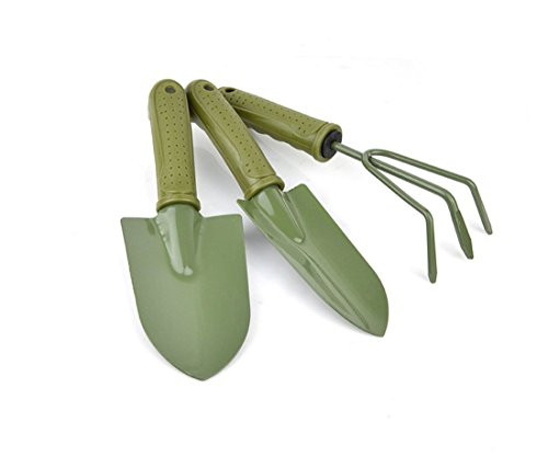 Gardening Plant Shovel Pot 3 pieces Small Gardening Tools Seed Handheld Shovel Rake Spade