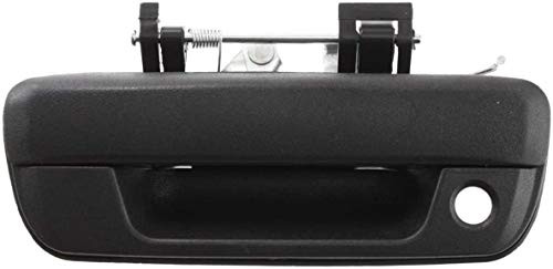 I-Match Auto Parts Rear Tailgate Handle Replacement For 2004-2012 Chevrolet Colorado GMC Canyon GM1915118 25801998 Black Textured